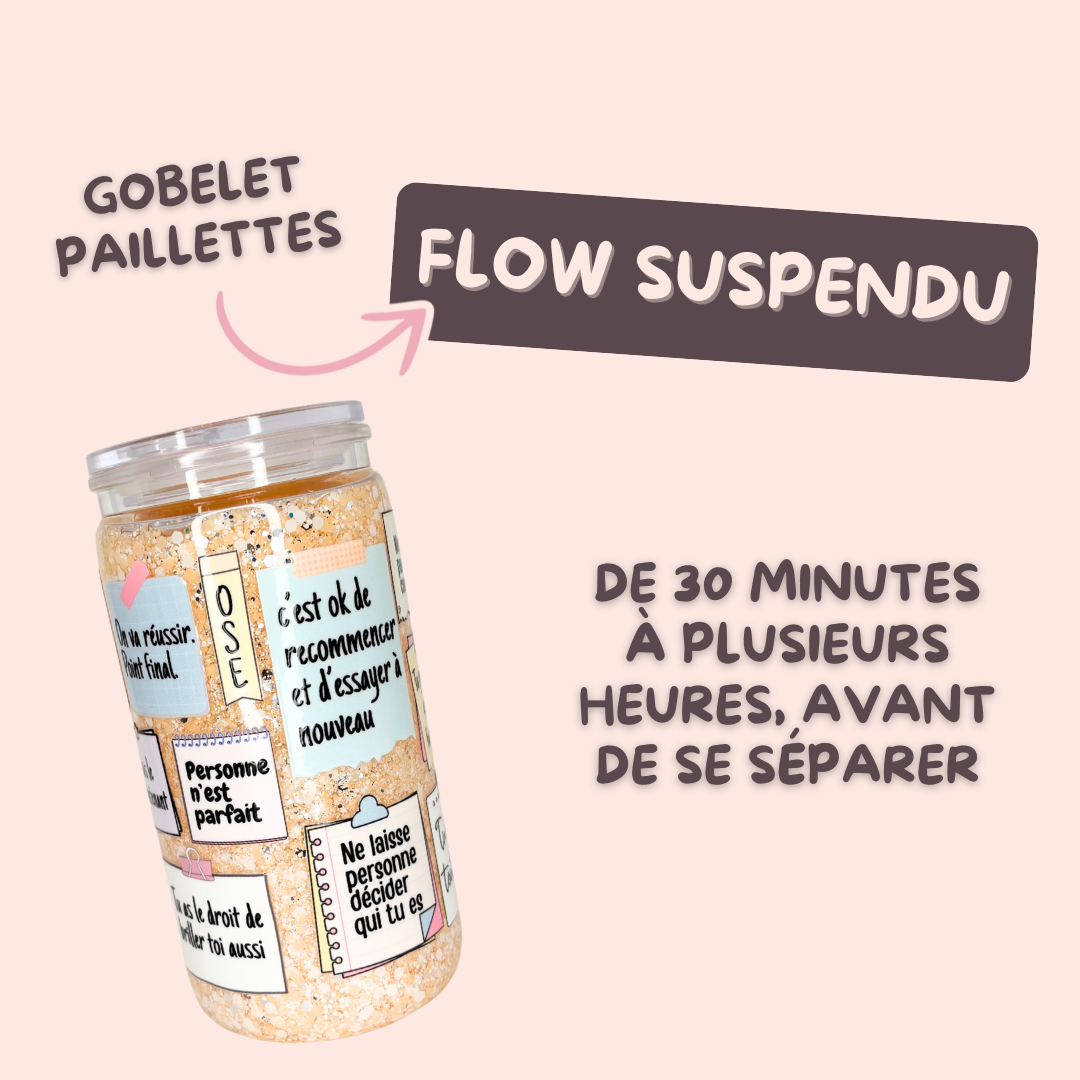 Flow paillettes suspendu