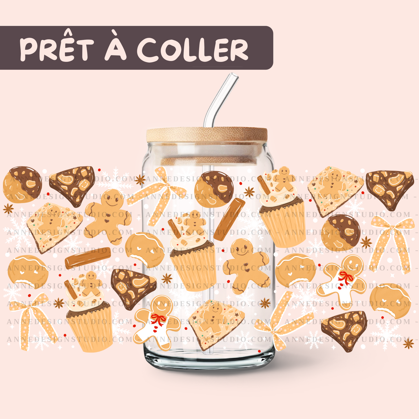 Autocollants UV DTF | Cookies