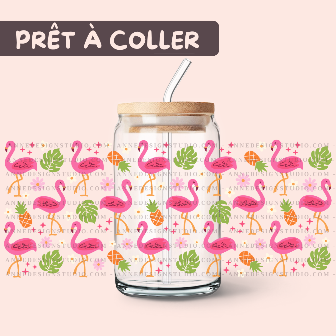 Autocollants UV DTF | Flamant