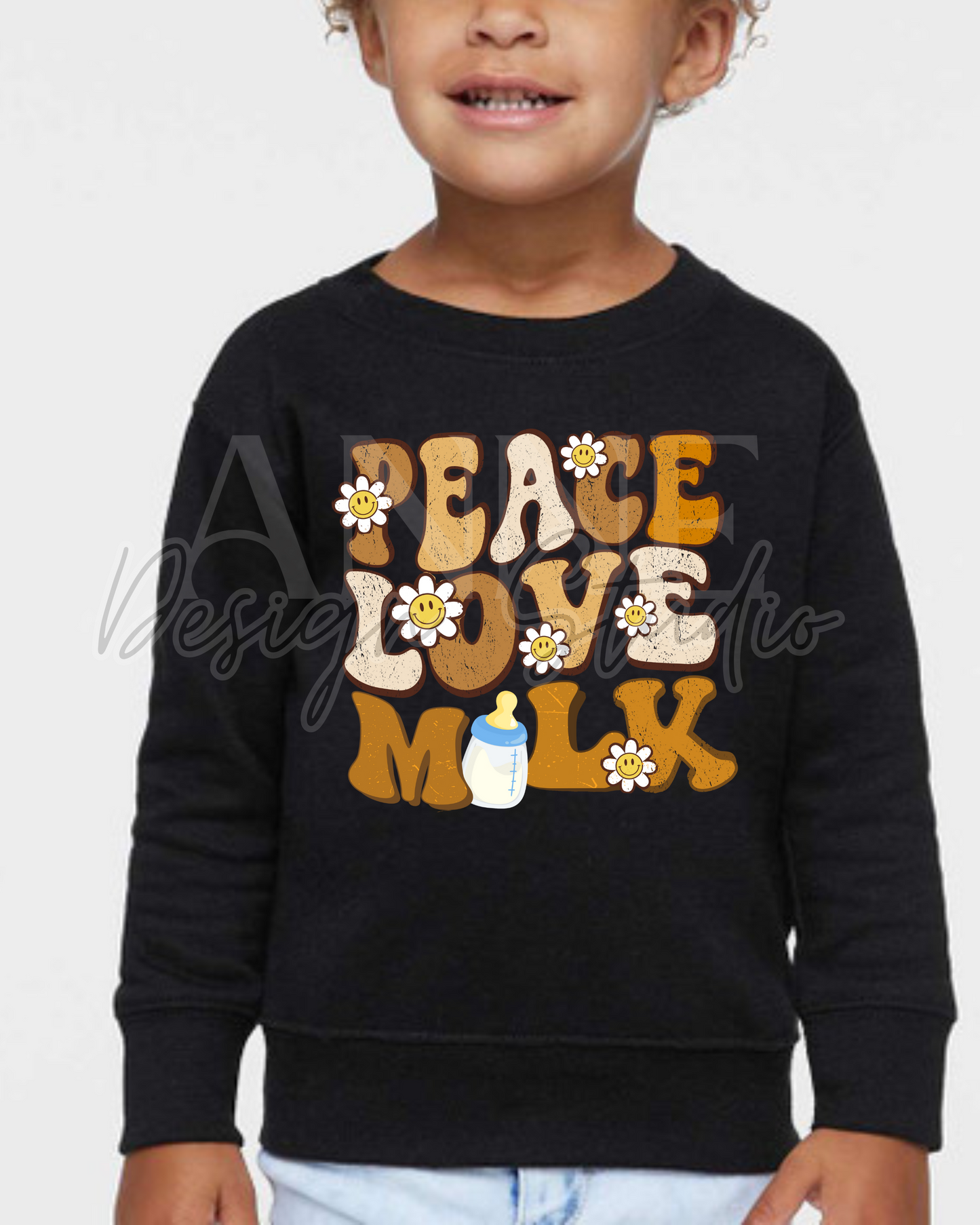 Peace Love Milk l Enfant