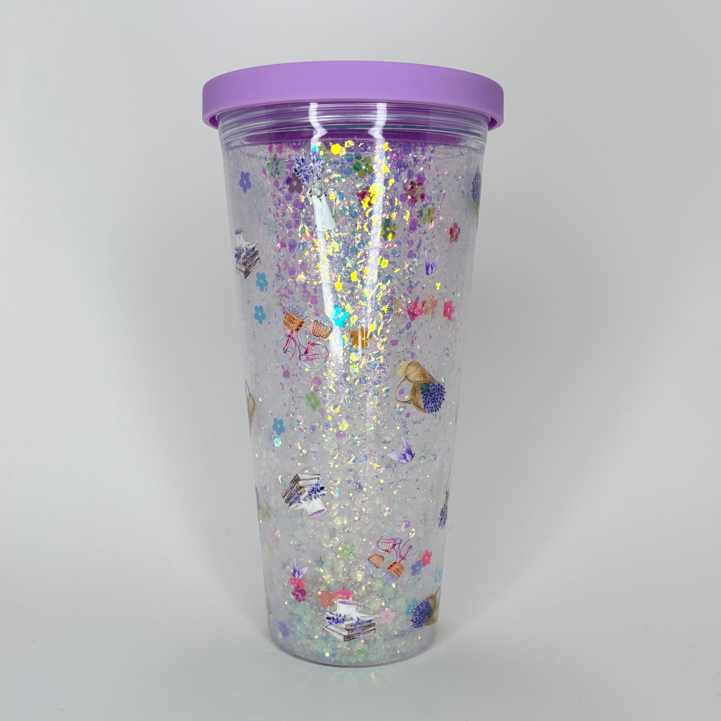 Snow globe tumbler 24oz | Violette
