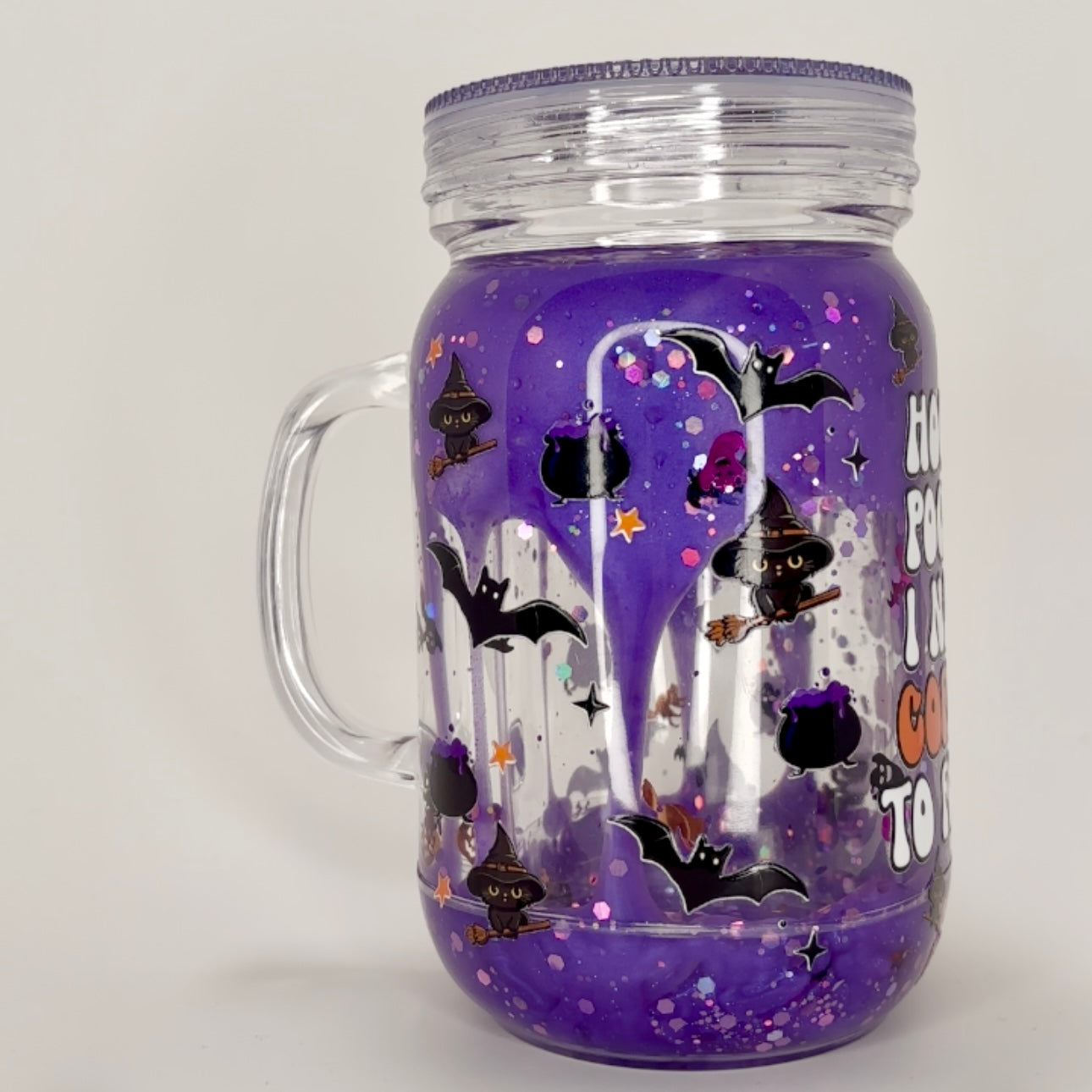 Snow globe tumbler 16oz | Hocus pocus